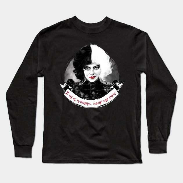 Cruella 2021 Long Sleeve T-Shirt by Otracreativa